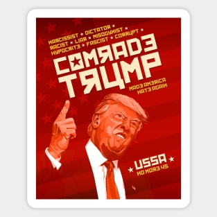 Comrade Trump - Soviet Poster Magnet